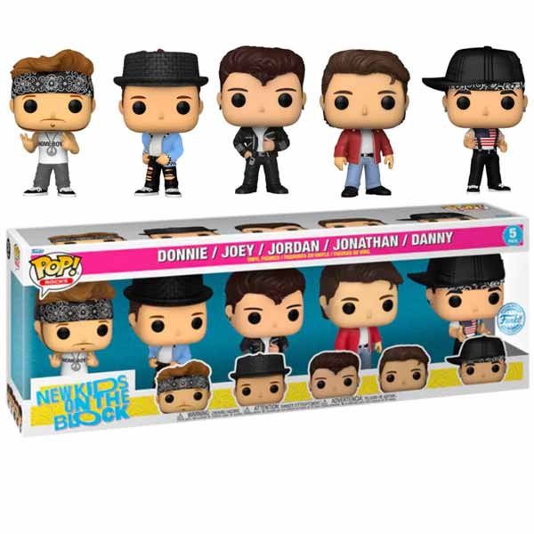 POP! 5 Pack Rocks: New Kids on The Block Special Edition POP! 5 Pack Rocks: New Kids on The Block Special Edition