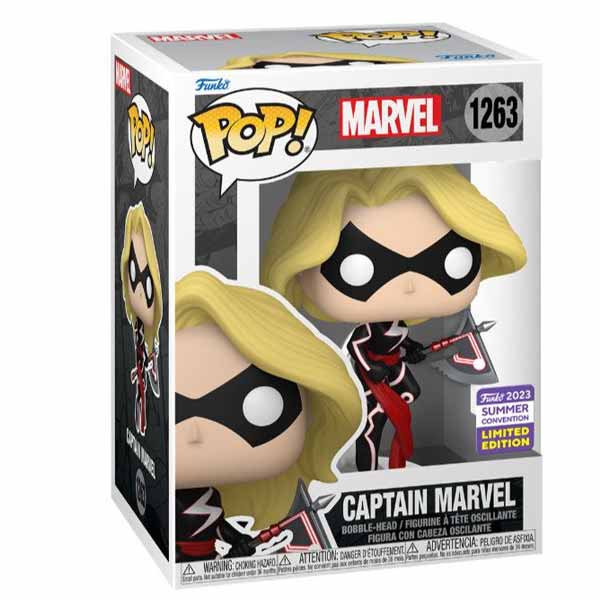 POP! Captain Marvel (Marvel) 2023 Summer Convention Limited Edition POP! Captain Marvel (Marvel) 2023 Summer Convention Limited Edition