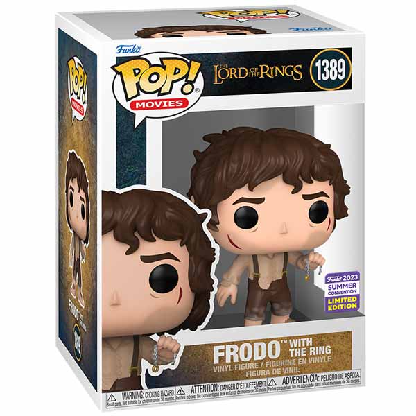 POP! Frodo with the Ring (Lord of the Rings) 2023 Summer Convention Limited Edition POP! Frodo with the Ring (Lord of the Rings) 2023 Summer Convention Limited Edition