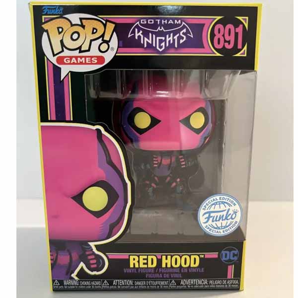 POP! Gotham Knights: Red Hood (DC) Special Edition Blacklight