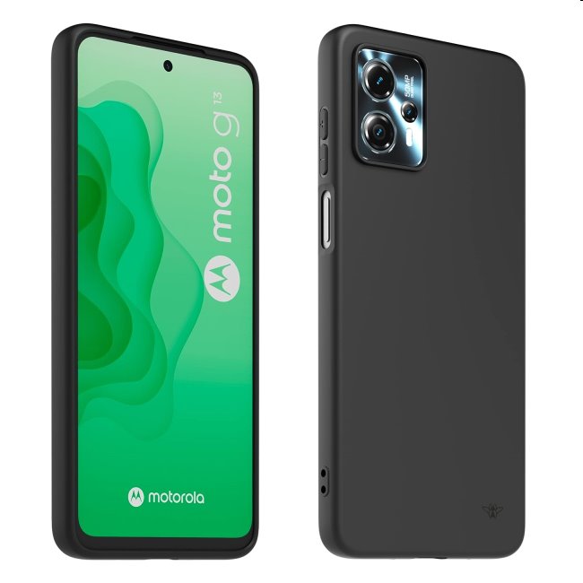 Pouzdro CASR + ochranné sklo pro Motorola Moto G13/G23, black Pouzdro CASR + ochranné sklo pro Motorola Moto G13/G23, black