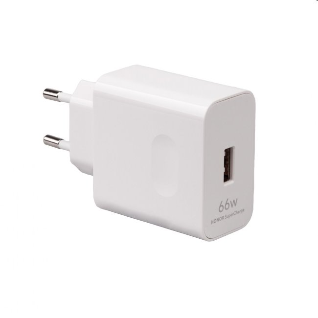 Rychlonabíječka Honor SuperCharge 66W s USB-C kabelem, white