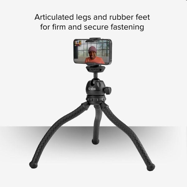 SBS Universal articulated tripod for smartphone SBS Universal articulated tripod for smartphone