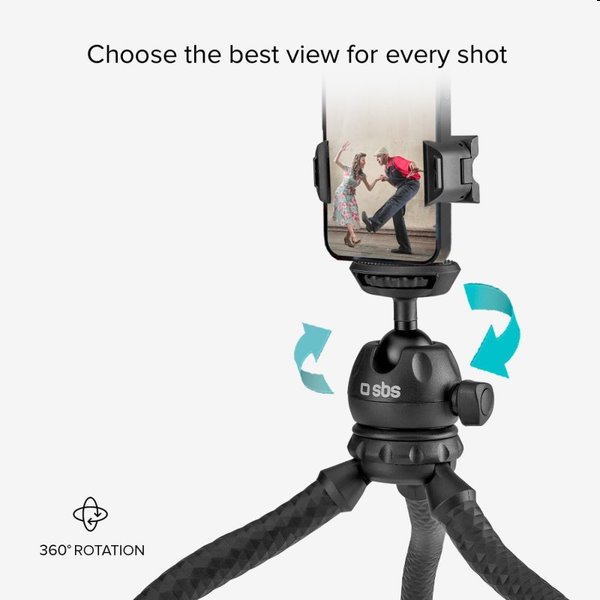 SBS Universal articulated tripod for smartphone SBS Universal articulated tripod for smartphone