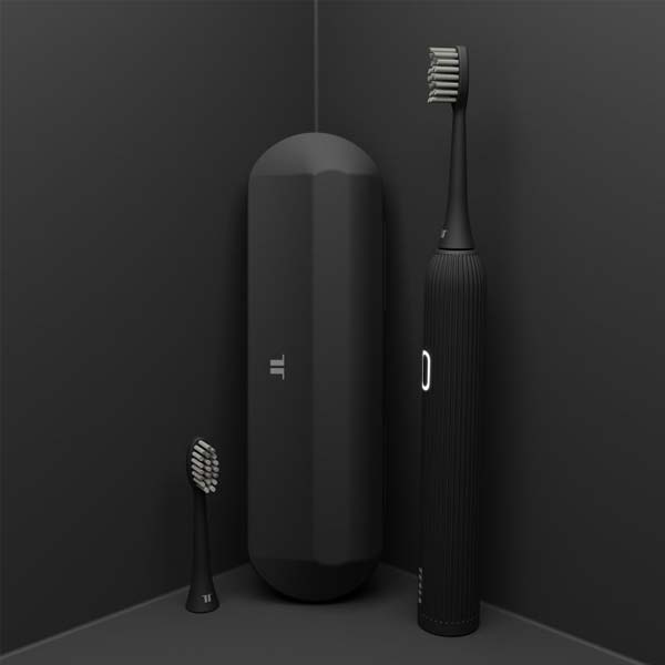 Tesla Smart Náhradní hlavice pro sonický zubní kartáček TB200 2x, černé