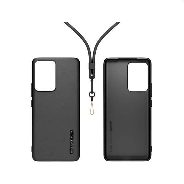 Made for Xiaomi TPU pouzdro pro Xiaomi 13 Lite s poutkem, černé Made for Xiaomi TPU pouzdro pro Xiaomi 13 Lite s poutkem, černé