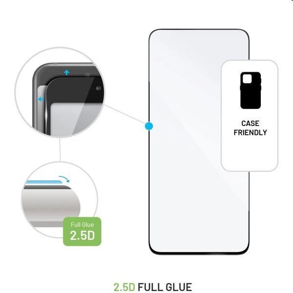 FIXED Full-Cover Ochranné tvrzené sklo pro Xiaomi Redmi Note 12, černé FIXED Full-Cover Ochranné tvrzené sklo pro Xiaomi Redmi Note 12, černé