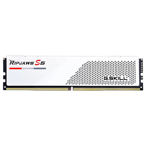 G.SKILL 32 GB kit DDR5 6000 CL30 Ripjaws S5 white G.SKILL 32 GB kit DDR5 6000 CL30 Ripjaws S5 white