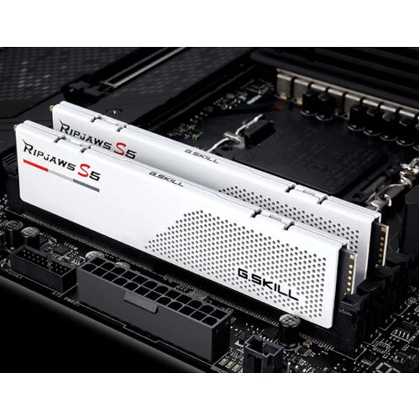 G.SKILL 32GB kit DDR5 5600 CL30 Ripjaws S5 white G.SKILL 32GB kit DDR5 5600 CL30 Ripjaws S5 white