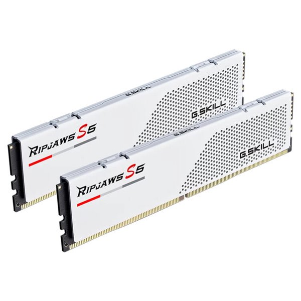 G.SKILL 32GB kit DDR5 5600 CL30 Ripjaws S5 white