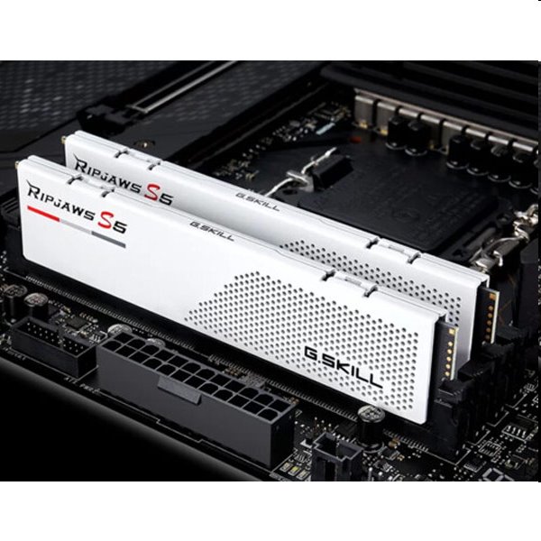 G.SKILL 64GB kit DDR5 6000 CL30 Ripjaws S5 white G.SKILL 64GB kit DDR5 6000 CL30 Ripjaws S5 white