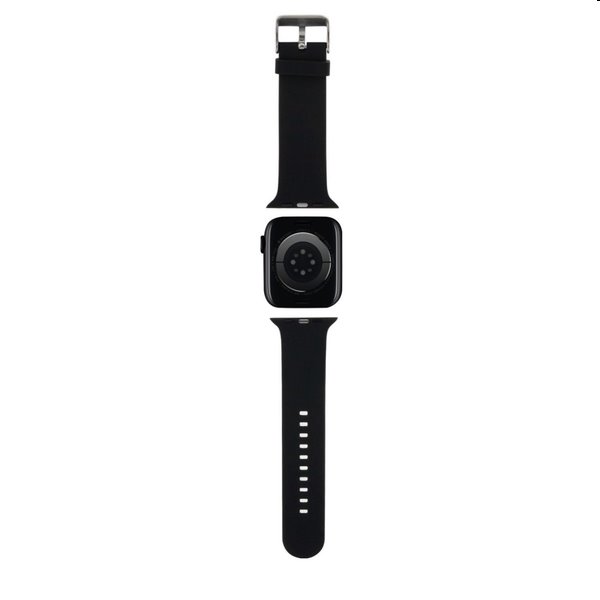 Karl Lagerfeld Karl and Choupette Head NFT řemínek pro Apple Watch 38/40mm, black Karl Lagerfeld Karl and Choupette Head NFT řemínek pro Apple Watch 38/40mm, black