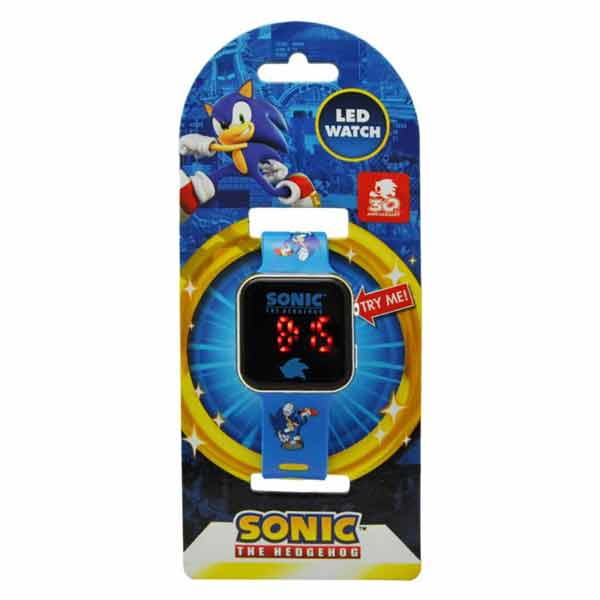 Dětské LED hodinky Sonic The Hedgehog v.2 Dětské LED hodinky Sonic The Hedgehog v.2