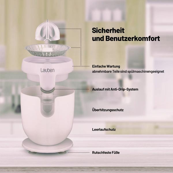 Lauben Electric Citrus Juicer 110WT