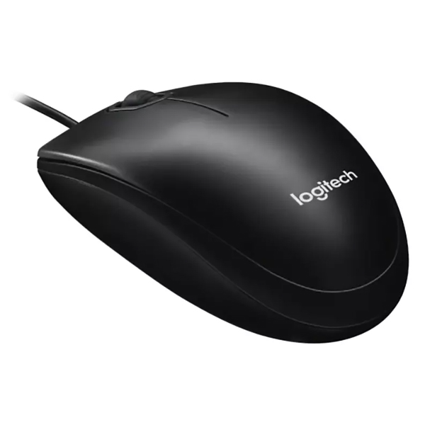 Logitech M100 Cable Mouse, black