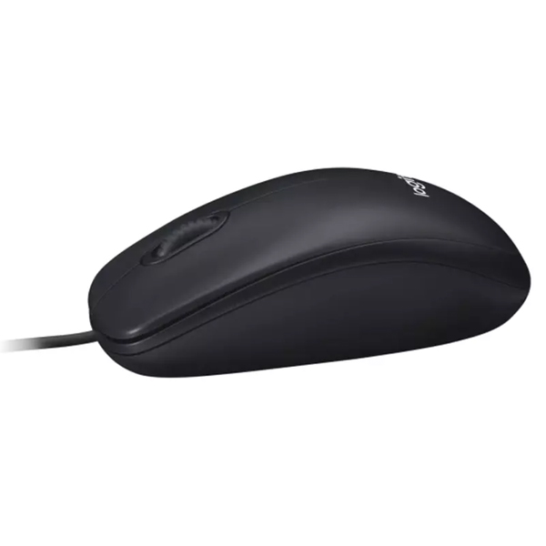 Logitech M100 Cable Mouse, black