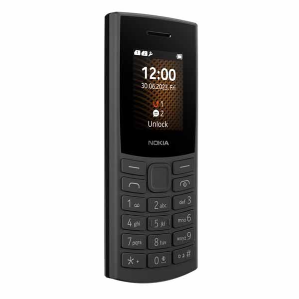 Nokia 105 4G Dual Sim 2023 Black