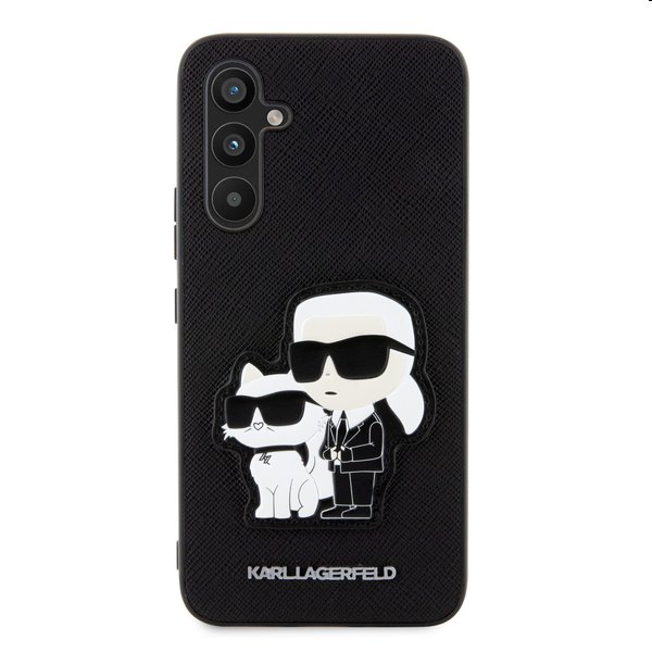 Pouzdro Karl Lagerfeld PU Saffiano Karl and Choupette NFT pro Samsung Galaxy A34 5G, černé Pouzdro Karl Lagerfeld PU Saffiano Karl and Choupette NFT pro Samsung Galaxy A34 5G, černé