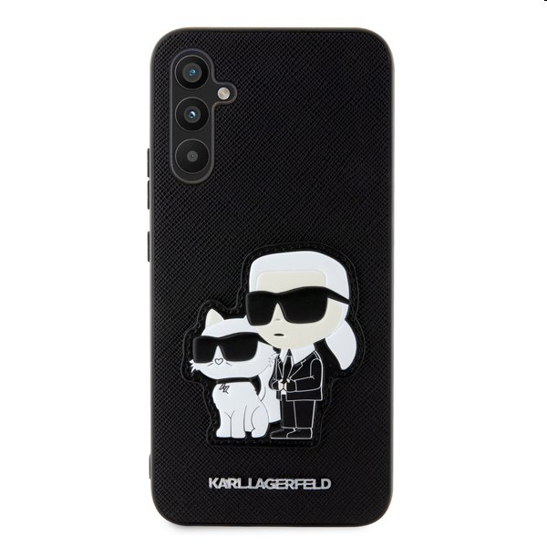Pouzdro Karl Lagerfeld PU Saffiano Karl and Choupette NFT pro Samsung Galaxy A54 5G, černé