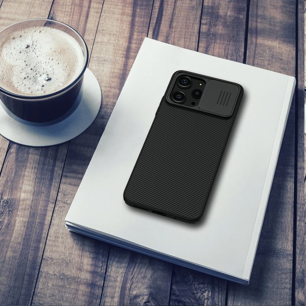 Pouzdro Nillkin CamShield pro Xiaomi Redmi 12 4G, černé Pouzdro Nillkin CamShield pro Xiaomi Redmi 12 4G, černé