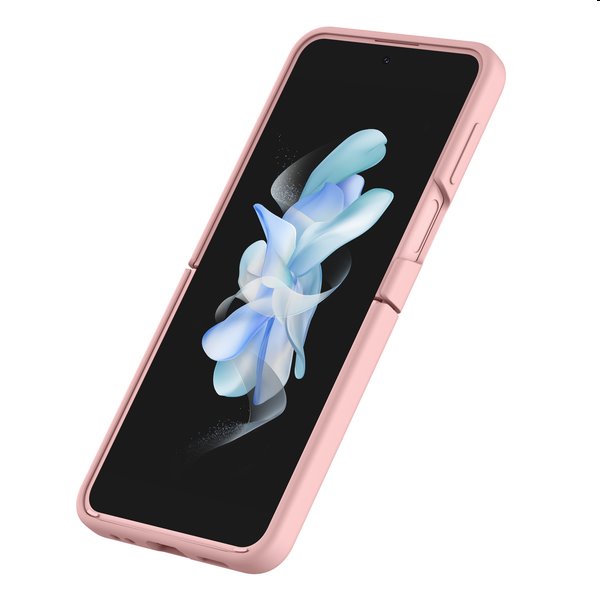 Pouzdro Nillkin CamShield Silky pro Samsung Galaxy Z Flip 4 5G, růžové