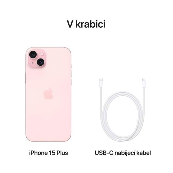 Apple iPhone 15 Plus 128GB, pink Apple iPhone 15 Plus 128GB, pink