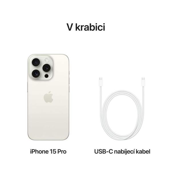 Apple iPhone 15 Pro 1TB, white titanium Apple iPhone 15 Pro 1TB, white titanium