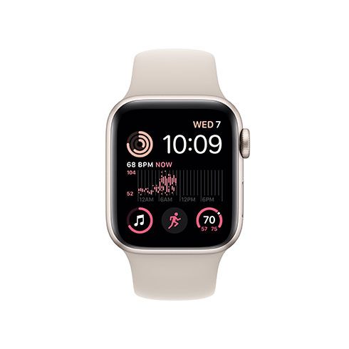 Apple Watch SE 2 GPS 40mm Starlight Aluminium Case, Třída B - použito, záruka 12 měsíců Apple Watch SE 2 GPS 40mm Starlight Aluminium Case, Třída B - použito, záruka 12 měsíců