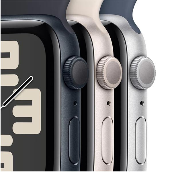 Apple Watch SE GPS 40mm Starlight Aluminium Case with Starlight Sport Loop