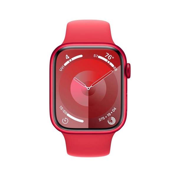 Apple Watch Series 9 GPS 45mm (PRODUCT)RED Aluminium Case with (PRODUCT)RED Sport Band - M/L