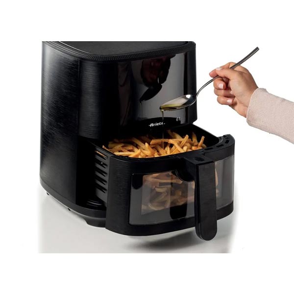 Ariete Airy Fryer 4626, horkovzdušná fritéza, černá