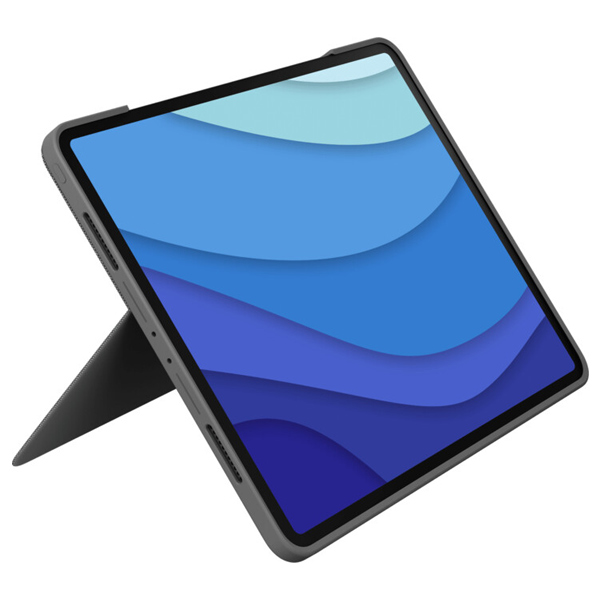 Logitech COMBO TOUCH pro iPad Pro 12,9" (5. a 6. gen.), UK, šedá