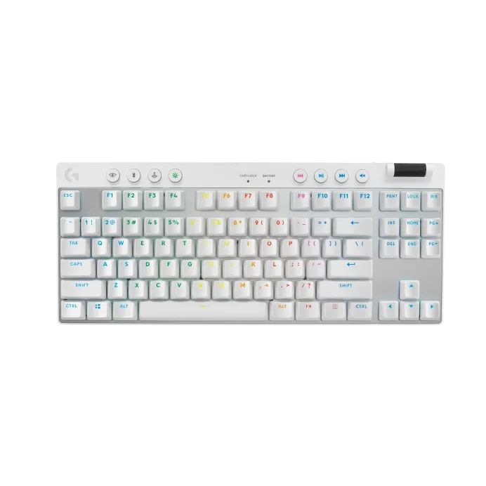 Logitech G PRO X TKL LIGHTSPEED - herná klávesnice, Tactile, bílá, US Logitech G PRO X TKL LIGHTSPEED - herná klávesnice, Tactile, bílá, US