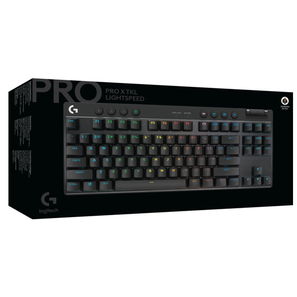 Logitech PRO X TKL Lightspeed Gaming Keyboard US Logitech PRO X TKL Lightspeed Gaming Keyboard US