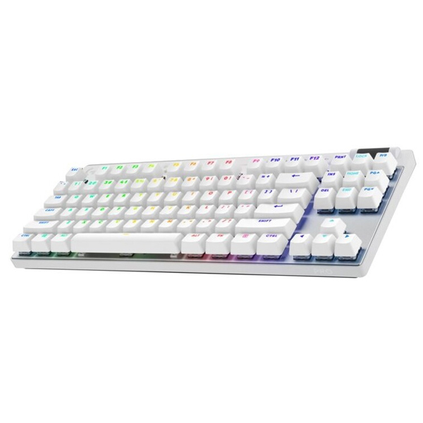 Logitech PRO X TKL Lightspeed Gaming Keyboard US, white