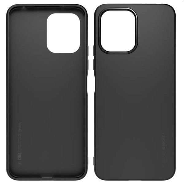 Made for Xiaomi TPU pouzdro + ochranné sklo pro Xiaomi Redmi 12 4G/5G, černé Made for Xiaomi TPU pouzdro + ochranné sklo pro Xiaomi Redmi 12 4G/5G, černé