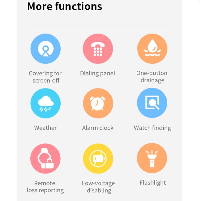 Mibro P5 smart hodinky pro děti, modré Mibro P5 smart hodinky pro děti, modré