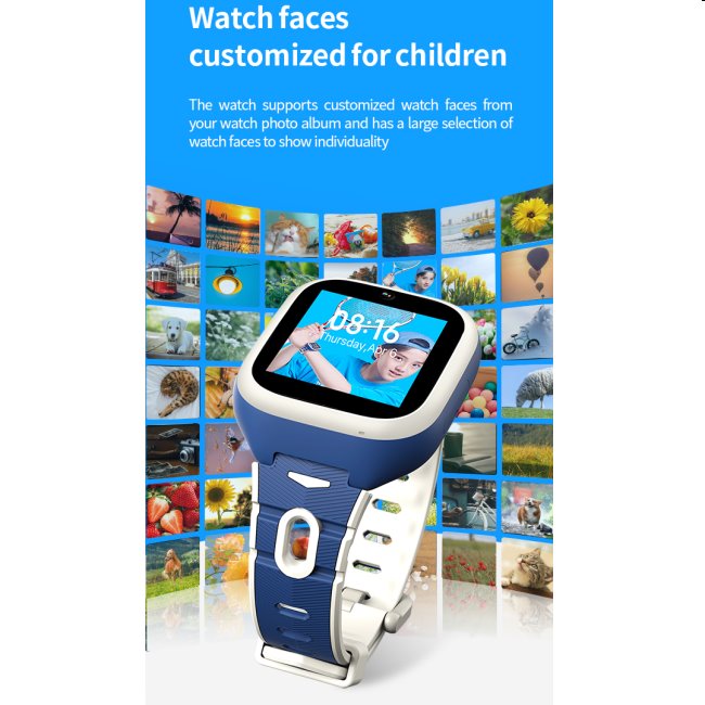 Mibro P5 smart hodinky pro děti, růžové