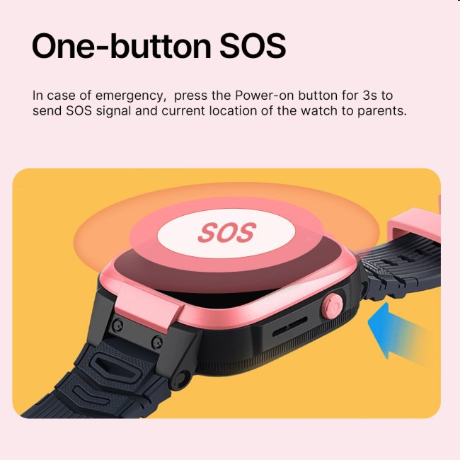 Mibro Z3 smart hodinky pro děti, růžové