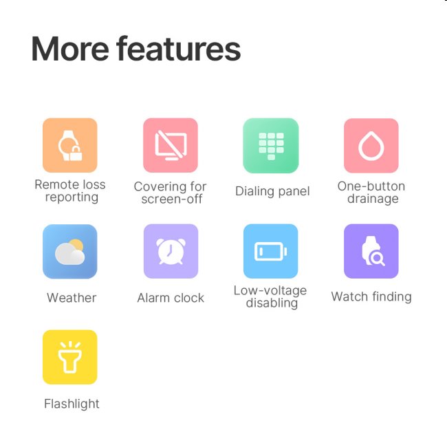 Mibro Z3 smart hodinky pro děti, růžové