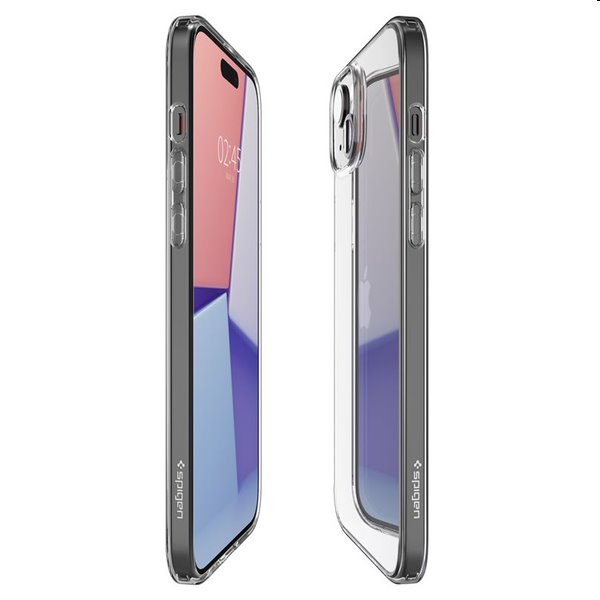 Pouzdro Spigen Air Skin Hybrid pro Apple iPhone 15 Plus, transparentní