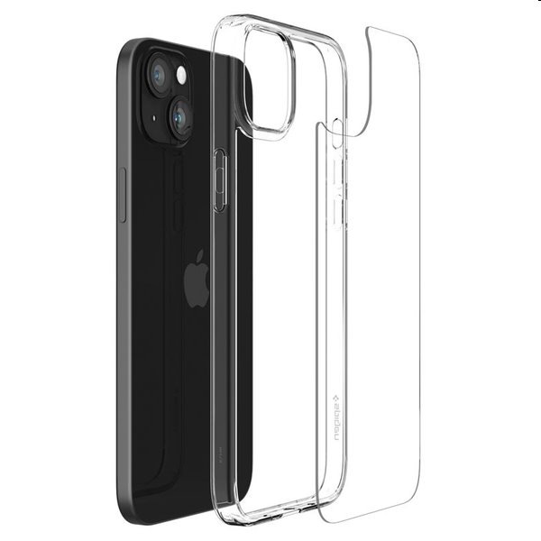 Pouzdro Spigen Air Skin Hybrid pro Apple iPhone 15 Plus, transparentní