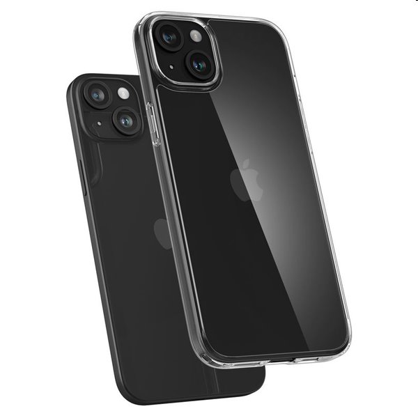 Pouzdro Spigen Air Skin Hybrid pro Apple iPhone 15 Plus, transparentní