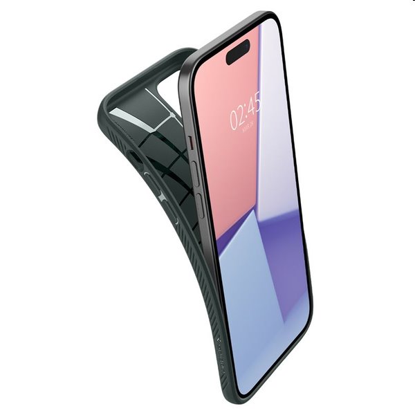 Pouzdro Spigen Liquid Air pro Apple iPhone 15 Plus, abyss green