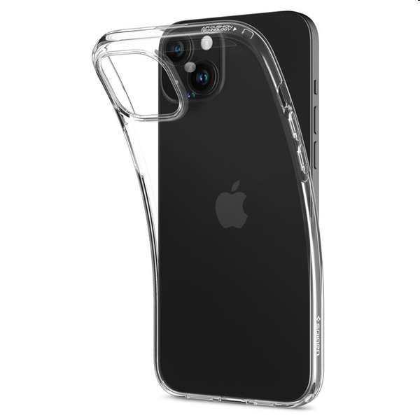 Pouzdro Spigen Liquid Crystal Glitter pro Apple iPhone 15 Plus, transparentní