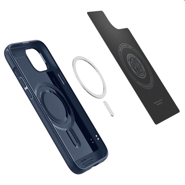 Pouzdro Spigen Mag Armor MagSafe pro Apple iPhone 15, navy blue