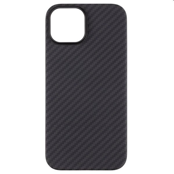 Pouzdro Tactical MagForce z aramidových vláken pro Apple iPhone 15 Plus, černé Pouzdro Tactical MagForce z aramidových vláken pro Apple iPhone 15 Plus, černé
