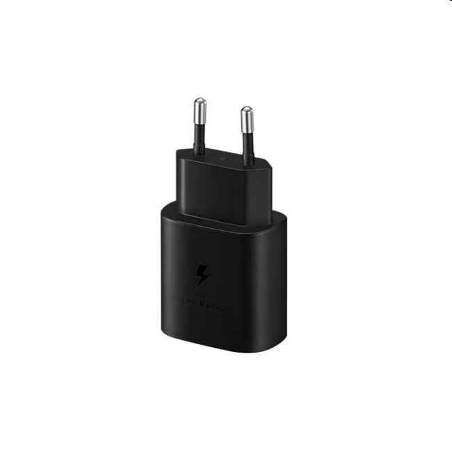 Rychlonabíječka Samsung 25W bez kabelu, black (OOB Bulk)