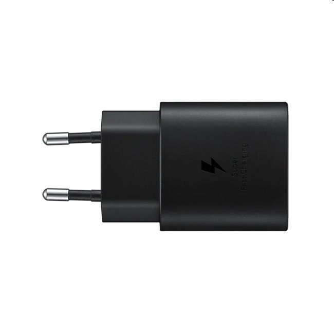 Rychlonabíječka Samsung 25W bez kabelu, black (OOB Bulk)