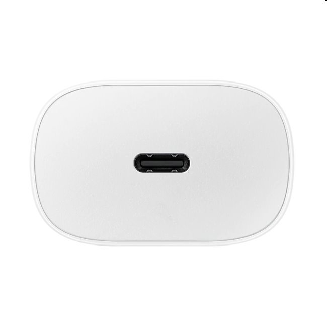 Rychlonabíječka Samsung 25W bez kabelu, white (OOB Bulk)